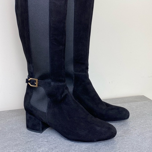 Cole Haan Shoes - Cole Haan Avani Stretch Black Tall Riding Boots 8B